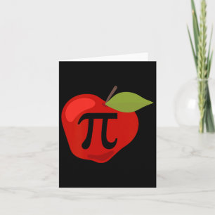 Apple Pi Funny Mathematiker Erntedank Pie Day G Karte