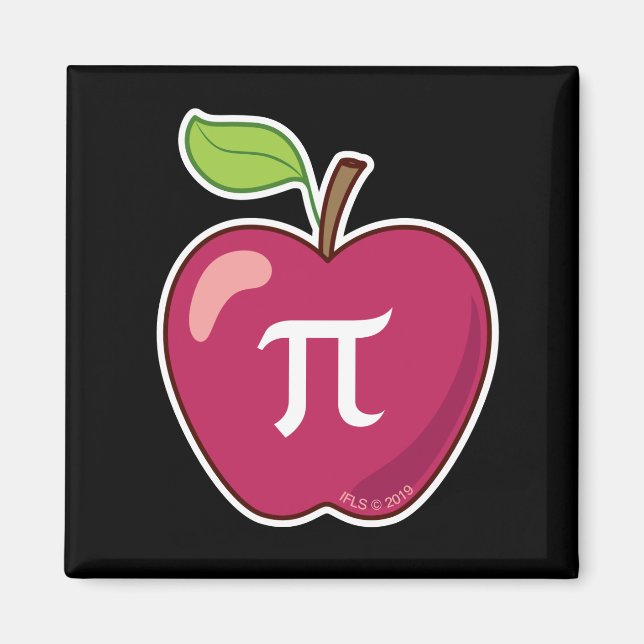 Apple Pi Magnet (Vorne)