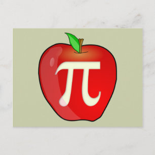 Apple Pi Postkarte