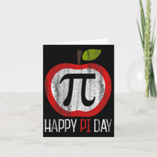 Apple Pi Shirt Math Karte