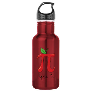 Apple Pi Symbol Math Lehrer Edelstahlflasche