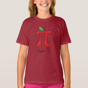 Apple Pi Symbol Math Lehrer T-Shirt