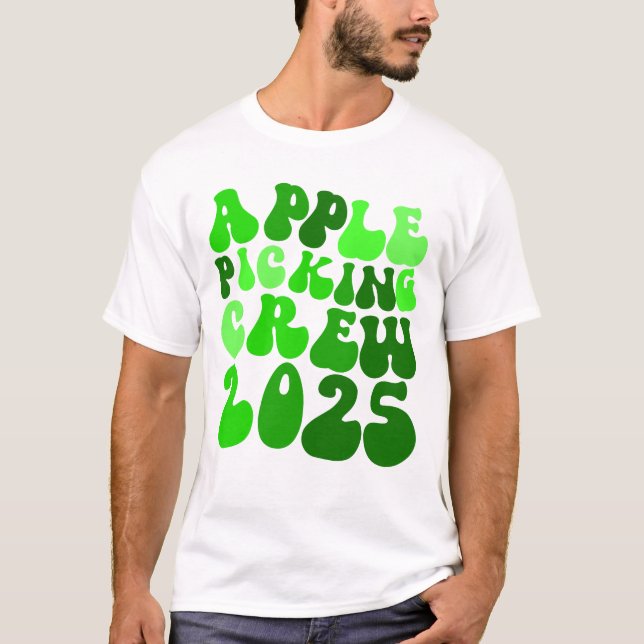 Apple Picking Crew 2025 Orchard Apple Picking Crew T-Shirt (Vorderseite)