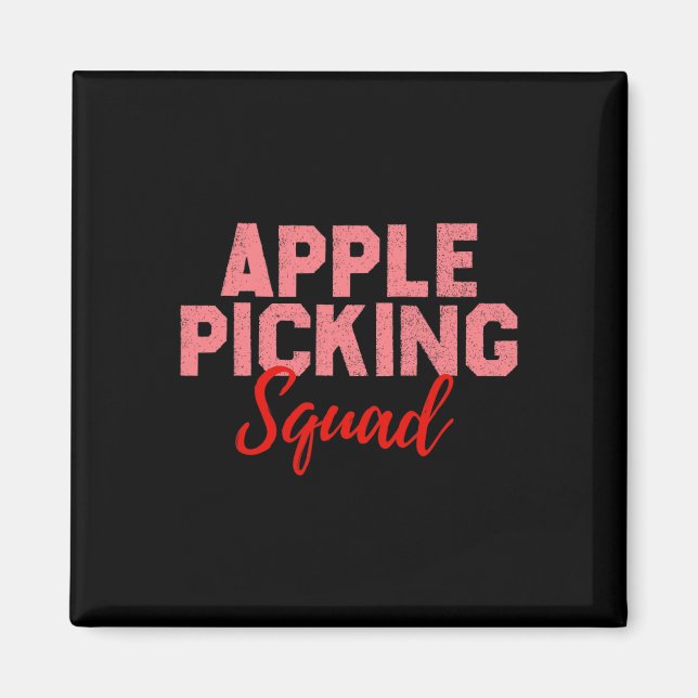 Apple Picking Crew Apple Picking Outfit Apple Pick Magnet (Vorne)