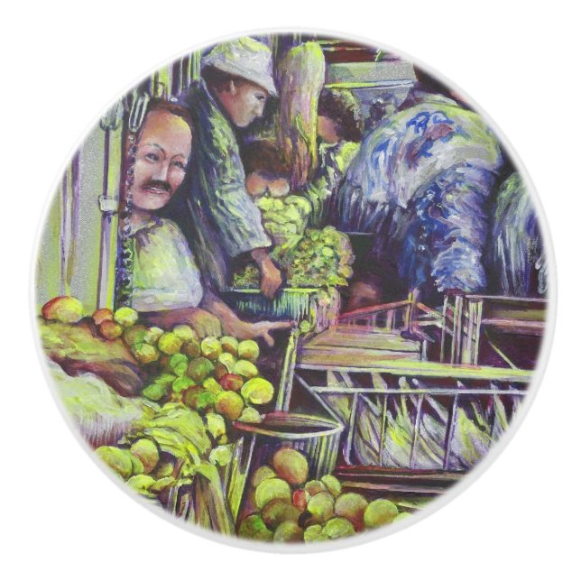 Apple Pie benötigt Äpfel Keramikknauf (Vorderseite)