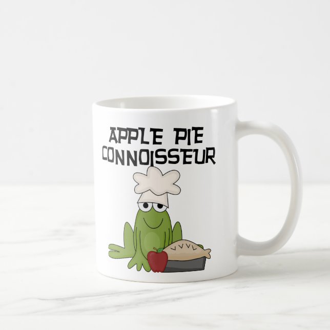Apple Pie Connoisseur Tshirts und Geschenke Tasse (Rechts)