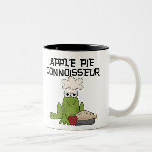 Apple Pie Connoisseur Tshirts und Geschenke Zweifarbige Tasse