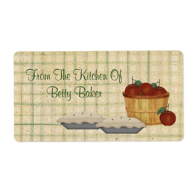 Apple Pie Custom Label (Vorne)