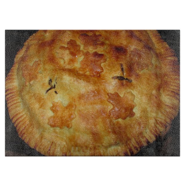 Apple Pie Cutting Board Schneidebrett (Vorderseite)