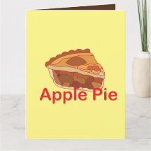 Apple Pie Dessert Gruß
