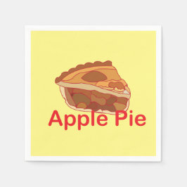 Apple Pie Dessert Party Serviette