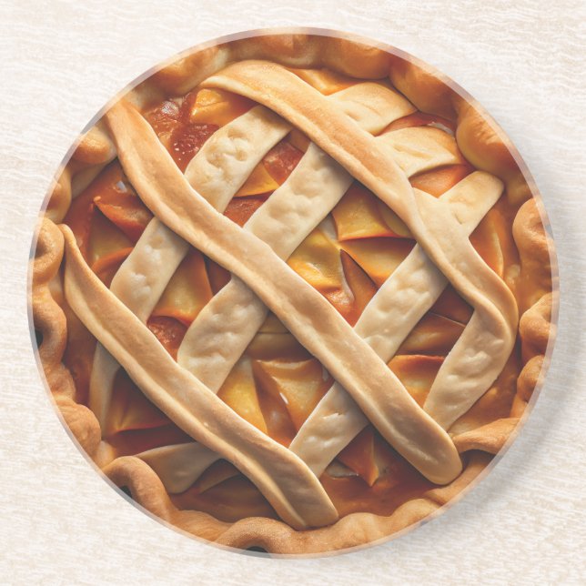 Apple Pie Getränkeuntersetzer (Vorne)