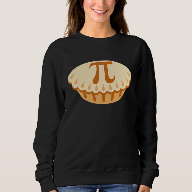 Apple Pie Pi Day Math Symbol for Teachers Students Sweatshirt (Vorderseite)