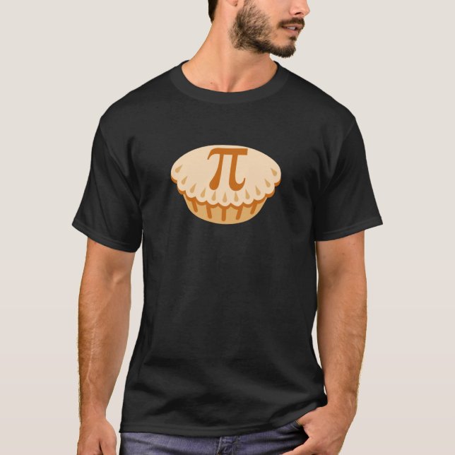 Apple Pie Pi Day Math Symbol for Teachers Students T-Shirt (Vorderseite)