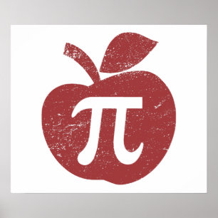 Apple Pie Pi Day Poster