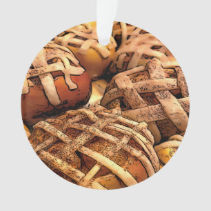 Apple Pie Tarts Ornament