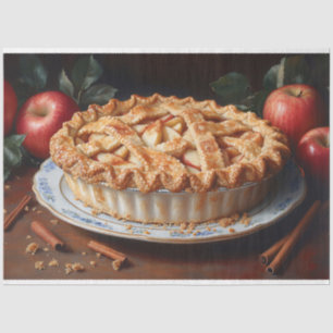 Apple Pie Vintag Inspirierte Malerei Decoupage Seidenpapier