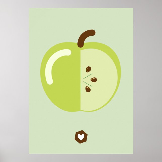 Apple-Plakat Poster (Vorne)