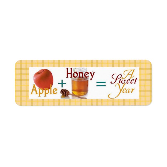 Apple Plus Honey Rosh Hashana (Vorne)