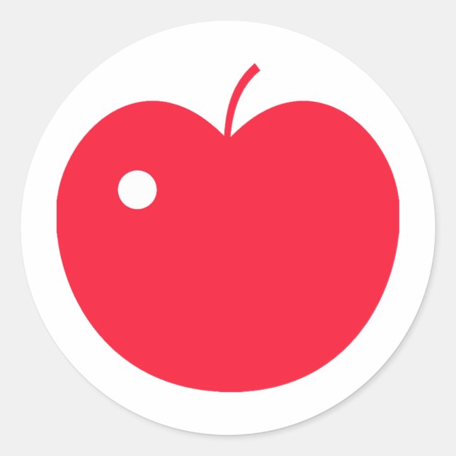 Apple Produkte & Designs! Runder Aufkleber (Vorderseite)