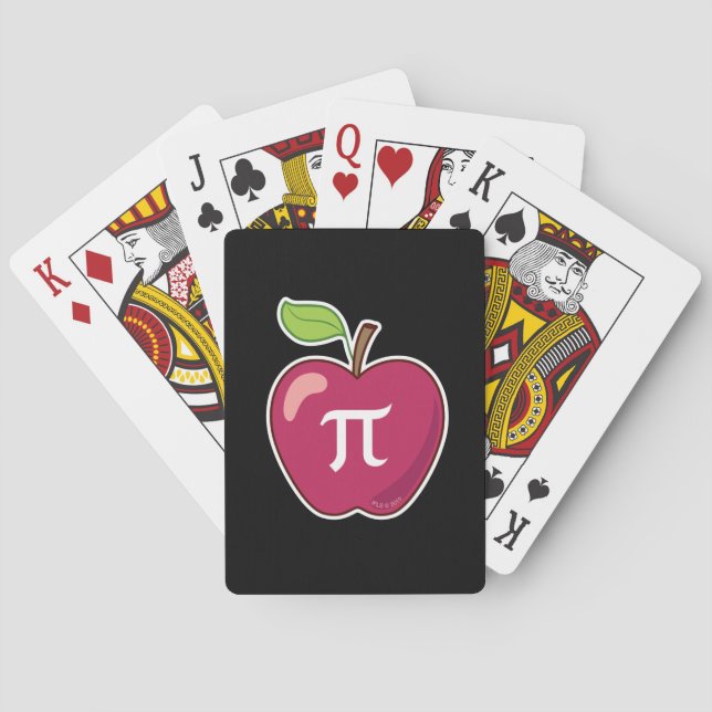 Apple-PU Spielkarten (Rückseite)