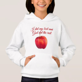 Apple & quotes T-Shirt Hoodie