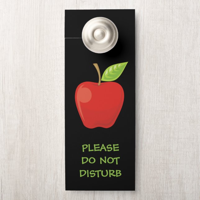 Apple Red Türanhänger (Auf Knauf)