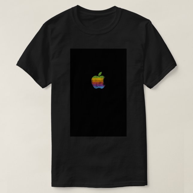 Apple Retro Logo iPhone Case T-Shirt (Design vorne)