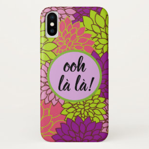 Apple/ Samsung Ooh la la! Monogram Fett Floral Case-Mate iPhone Hülle