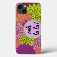 Apple/ Samsung Ooh la la! Monogramm Bold Floral