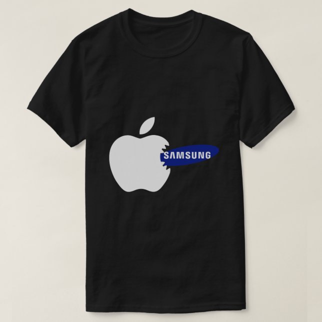 Apple schlägt Samsung Essential T - Shirt (Design vorne)