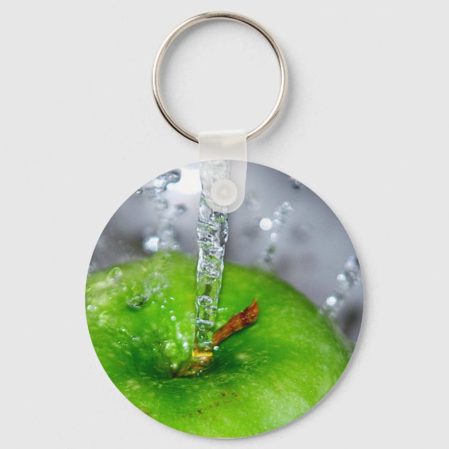 Apple Splash Schlüsselanhänger (Vorderseite)
