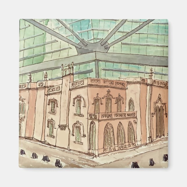 Apple Store, Mexiko-Stadt Magnet (Vorne)
