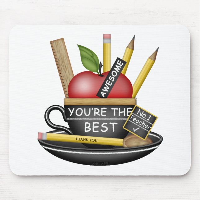 Apple Teacup Mousepad (Vorne)