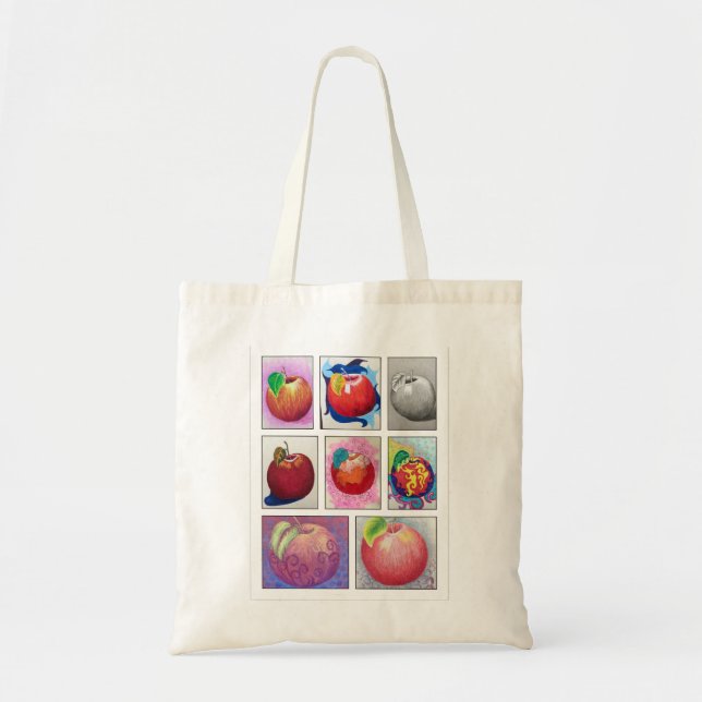 Apple Tote Bag Tragetasche (Vorne)