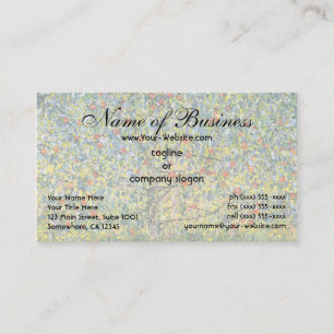 Apple Tree (1912) von Gustav Klimt Visitenkarte