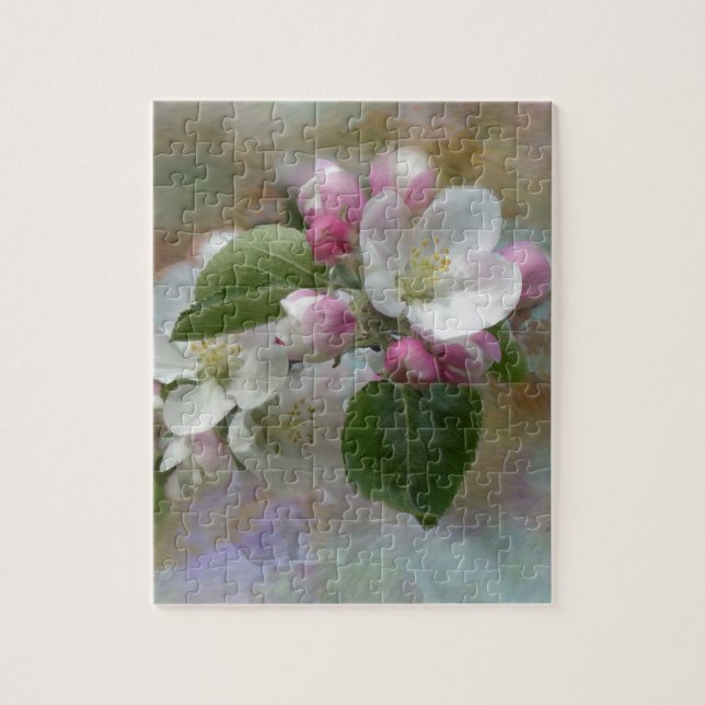 Apple Tree Blüten Puzzle (Vertikal)