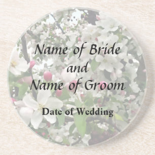 Apple Tree In Bloom Wedding Products Getränkeuntersetzer