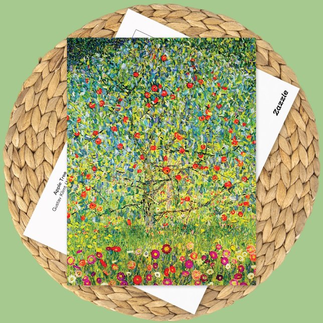 Apple Tree Orchard Gustav Klimt Postkarte (Von Creator hochgeladen)
