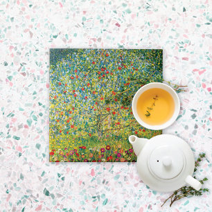 Apple Tree von Gustav Klimt Fliese