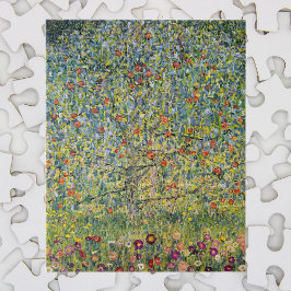 Apple Tree von Gustav Klimt, Vintager Jugendstil Puzzle
