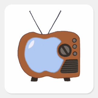 Apple TV Quadratischer Aufkleber