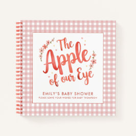 Apple Unser Eye Baby Shower Gästebuch Notizbuch