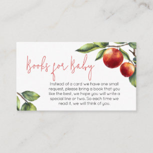 Apple Unsere Baby-Duschbücher für Baby Begleitkarte