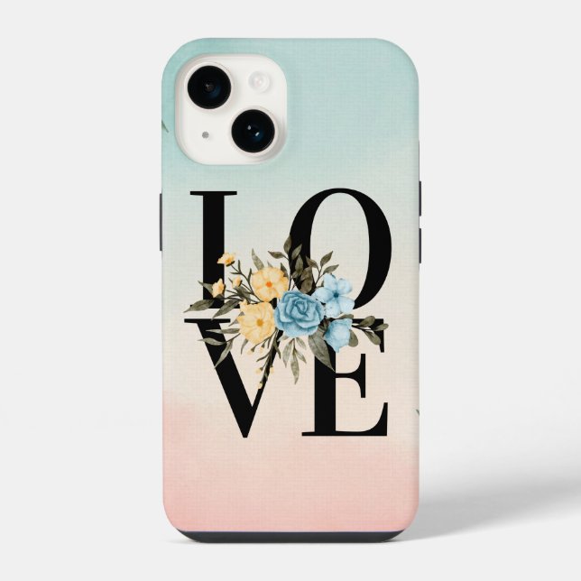 Apple V-Day iPhone 14 Hülle (Rückseite)