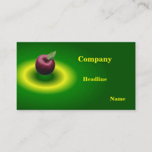Apple-Visitenkarte Visitenkarte