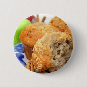 Apple würzen Muffin Button