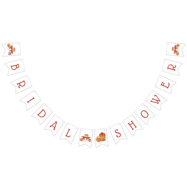 Apple-y immer After! Dekorationen von Brautpartys Wimpelkette (Alle)