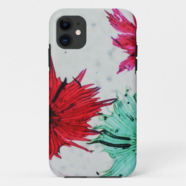 Apple-Zellenmikrograph gesehen durch Mikroskop Case-Mate iPhone Hülle (Rückseite)