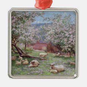 Appleblossom Silbernes Ornament